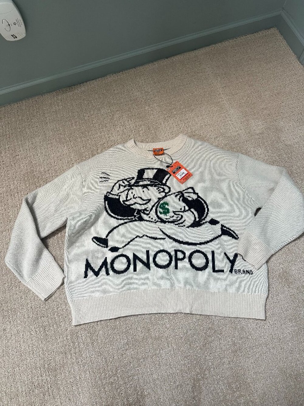 Shoe Palace SP x Monopoly sweater - new with tags - Size Large